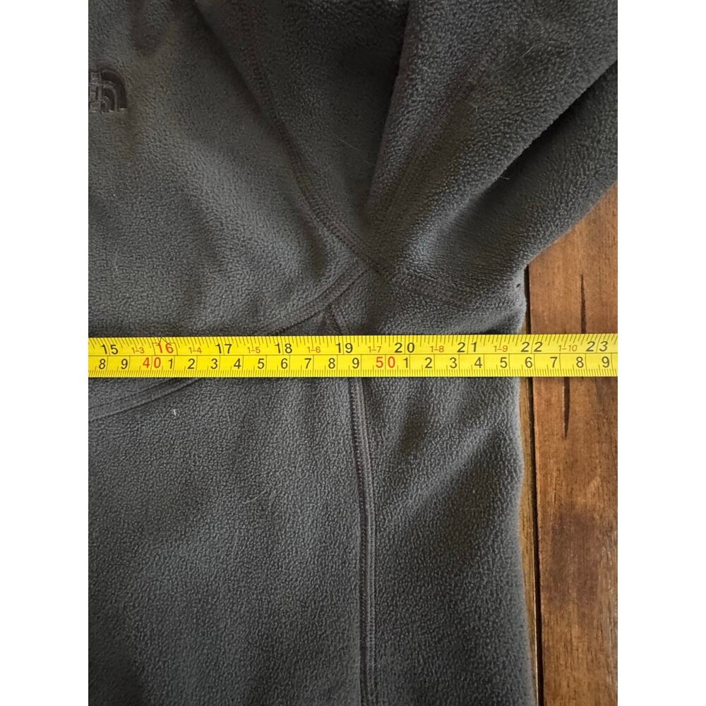 The North Face Men’s Gray Full Zip Fleece Jacket Size M - Picture 7 of 9